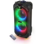 Enceinte esperanza ep157 bt fm led rgb noir 10 w