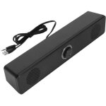 Enceintes pour ordinateur usb filaires barre de son de bureau hifi son clair + bouton de volume enceintes ...