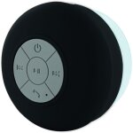 Enceinte sans fil waterproof a ventouse noire