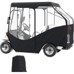 Mophorn - enceinte pour voiturette de golf polyester 600d avec fenêtres transparentes sur 4 côtés, 4 ... Mophorn - enceinte pour voiturette de golf polyester 600d avec fenêtres transparentes sur 4 côtés, 4 ...