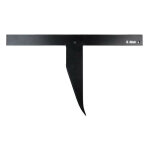 Dimos ? enclume droite de couvreur 400 mm ? acier monobloc haute r�sistance ? pointe courb�e pour p�n�tration ...