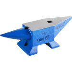 Enclume de forgeron 22lbs(10 kg) enclume d'acier noir forger riveter aplatir former le metal travail ...