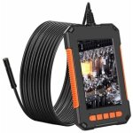 Endoscope industriel, camera endoscopique 1080p hd, camera d'inspection canalisation, cran hd 4, 3 pouces, ...
