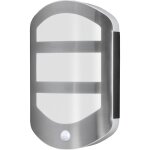 Endura style plate wall applique murale en acier inox avec capteur et lumi�re indirecte, luminaire ext�rieur ...