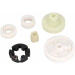 Engrenage de moteur de l�ve - vitre, kit de remplacement d'engrenage de moteur de lunettes de vitre de ...
