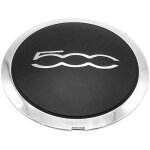Enjoliveur de 133 mm pour fiat 500 cache central de roue couleur argent couleurs multiples largeight