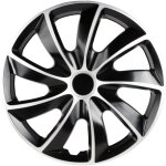 Enjoliveurs aero bicolor 14', 4 pi�ce noir / argent