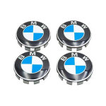 Convient pour enjoliveur bmw 56 mm cache - moyeu de voiture cache - moyeu central bleu et blanc �tiquette ...