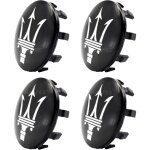 Enjoliveurs enjoliveurs avec logo central 60 mm mat�riau abs compatible avec les accessoires mesertatti ...