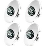 Enjoliveur de moyeu avec logo central 62 mm en abs compatible avec les accessoires land rover (lr vert ...