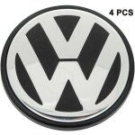 Enjoliveur de moyeu de roue volkswagen, noir, diam�tre 65 mm, convexe