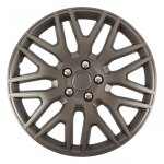 Enjoliveur de roue dakar nc 16' graphite avec vis chromes