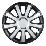 Enjoliveur de voiture noir argent flash 16' pouces Enjoliveur de voiture noir argent flash 16' pouces