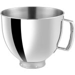 Enowelir bol m�langeur en acier inoxydable avec poign�e compatible kitchenaid 4. 5qt et 5qt lavable au ...