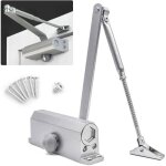 Enowelir ferme - porte hydraulique automatique avec dispositif d'arr�t, , ferme porte � ressort r�glable, ...