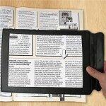 Enowelir loupe de lecture pleine page a4 3x portable pour personnes �g�es et basse vision, aide � la ...