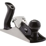 Enowelir rabot d'�tabli r�glable n�4 avec lame de 5 cm pour lissage et travail du bois gris noir
