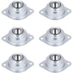 Enowelir transfert � billes roulettes, 6 pi�ces roulettes de transfert billes � rouleaux meubles fer ...