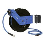 Lacme - enrouleur auto 10m + 2m �9. 5mm lacm'flex + support - 326210