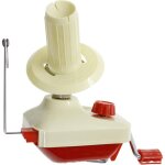 Enrouleur de fil laine, enrouleur de balle outil de tricotage manuel avec poign�e en m�tal et pince de ...