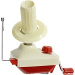 Enrouleur de fil laine, enrouleur de balle outil de tricotage manuel avec poign�e en m�tal et pince de ...