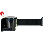 Enrouleur mural magn�tique grande longueur avec sangle noir 12m x 50mm - 2811187