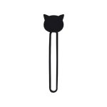Enrouleur organiseur de cbles en silicone, noir