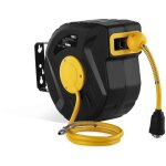 Enrouleur de tuyau � air comprim� - msw - pression : 8 bars - longueur tuyau : 10 m - raccord d?air : ...