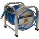 Dema - enrouleur tuyau pneumatique 30 m - air comprim - mtal - norme euro nw