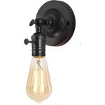 Ensemble de 2 appliques murales � bras oscillant - industriel rustique