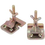 Ensemble de 2 pinces � charni�re papillon en m�tal pour impression s�rigraphique, outil de bricolage