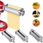 Ensemble 3 en 1 accessoire pour machine  ptes rouleau  ptes 3 pices et outil de coupe pour batteur ...