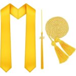 Ensemble de 3 cordons de remise des dipl�mes, cordons d'honneur 2021 et �tole de remise des dipl�mes ...