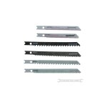 Ensemble de 30 lames de scie sauteuse  emmanchement en u 30 pcs bois / mtal silverline 234292