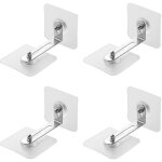 Ensemble de 4 dispositifs anti - basculement pour meubles tv, sans per�age, pour buffets et armoires. ...