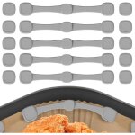 Ensemble de 5 attaches magn�tiques en silicone pour friteuse � air chaud, comprenant 5 bandes et 10 boucles ...
