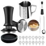 Ensemble d'accessoires pour machine � caf� expresso comprenant un tampon � caf� de 51 mm, un outil wdt, ...