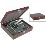 Ensemble d'accessoires pour le vin avec bote 10 pcs hi