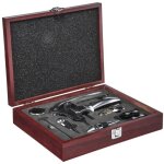 Ensemble d'accessoires pour le vin avec bote 10 pcs hi