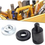 Ensemble d'adaptateurs pour meuleuse d'angle pour conversion de filetage pour m14 et m10 vers avec platine, ...