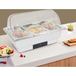 Ensemble buffet isotherme � trois compartiments de 9 litres ensemble de r�cipients isothermes rectangulaires ...