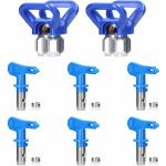 Ensemble de buses de peinture sans air embouts de machine de pulv�risation r�versible kit de buse de ...