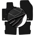 Ensemble complet de tapis en velours pour : fiat 500x fl crossover (2018 - )