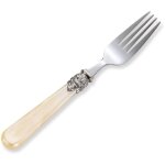 Ensemble de couverts  dessert en acier inoxydable ensemble de couverts en argenterie ensemble de 2 grandes ...