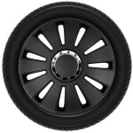 Ensemble d?enjoliveurs ? 14 pouces ? silverstone noir