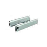 Kit tiroir arcitech longueur 500 mm - hauteur 94 mm - coloris anthracite - livré avec profils, attaches ... Kit tiroir arcitech longueur 500 mm - hauteur 94 mm - coloris anthracite - livré avec profils, attaches ...