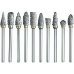 Ensemble de fraises rotatives pour , 10 embouts de sculpture en carbure à double coupe avec tige de 1 ... Ensemble de fraises rotatives pour , 10 embouts de sculpture en carbure à double coupe avec tige de 1 ...