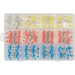 Ensemble de gaines thermor�tractables avec fer - blanc 0, 25 - 6 mm�, 220 pi�ces - yt - 81460