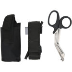 Ensemble de garrot r�utilisable avec ciseaux et sac de rangement pour premiers secours en plein air