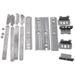 Ensemble glissi�res de porte d'origine (481231019131, c00312150) r�frig�rateur, cong�lateur aeg, ariston ...